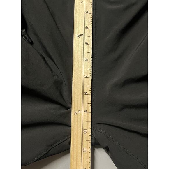 Eddie Bauer Pants Womens 4 Black Fleece Lined Jogger Zip Pockets Hiking Warm - Picture 12 of 13